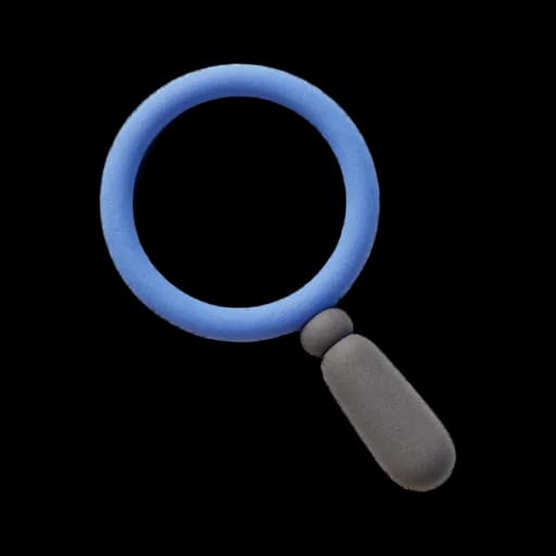 Lupe mit Auge