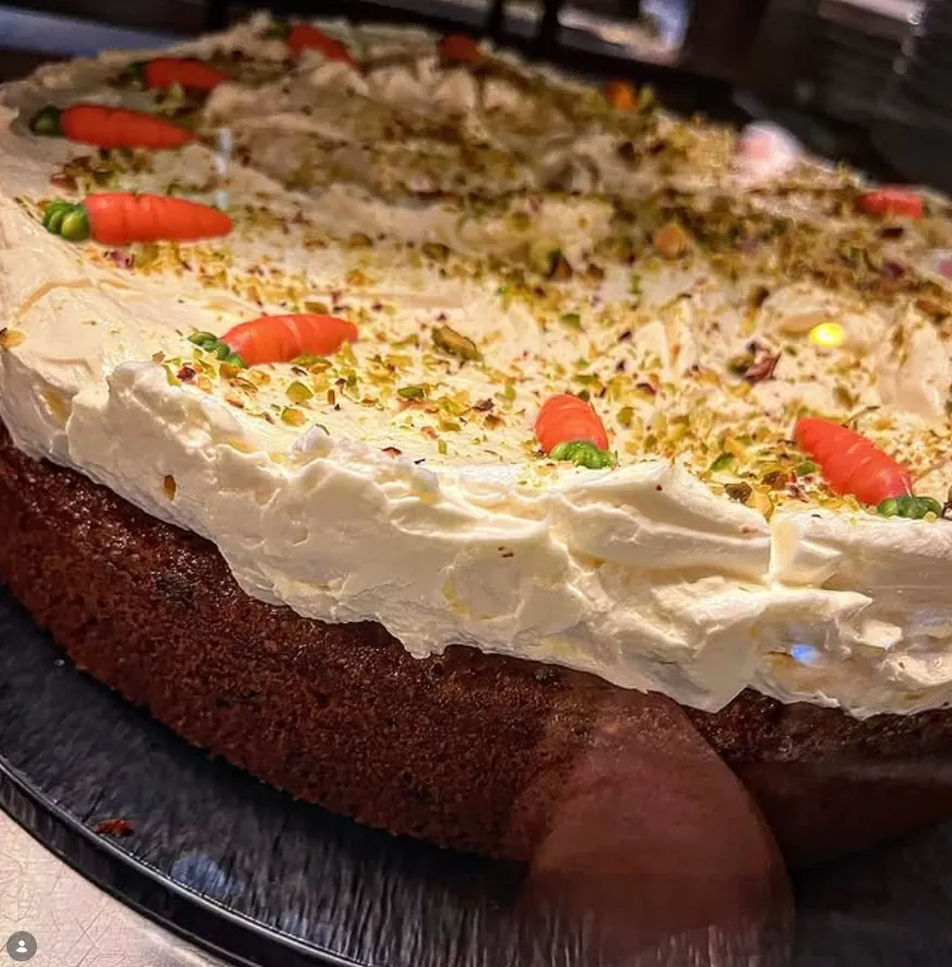 Hausgemachter Karottenkuchen
